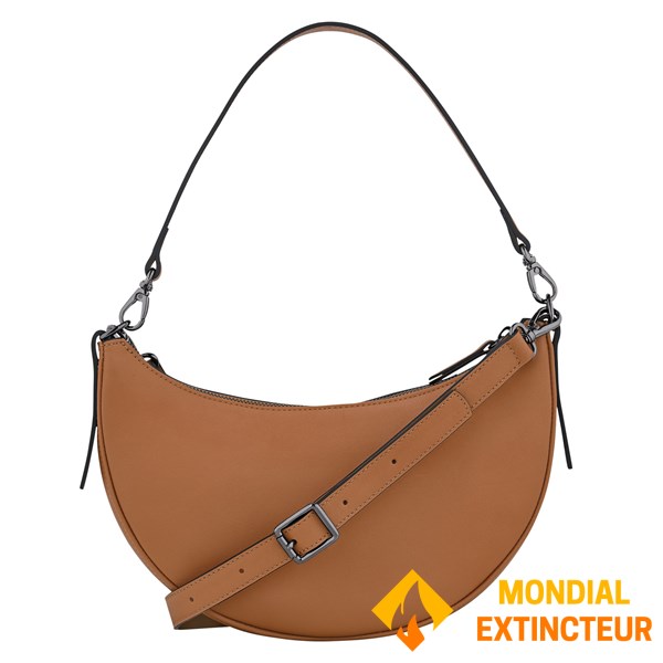 Longchamp - Sac bandoulière Longchamp 3D S naturel