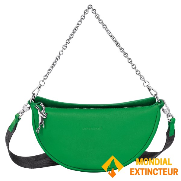 Longchamp - Sac bandoulière  Samile S gazon