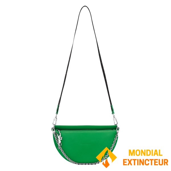 Longchamp - Sac bandoulière  Samile S gazon