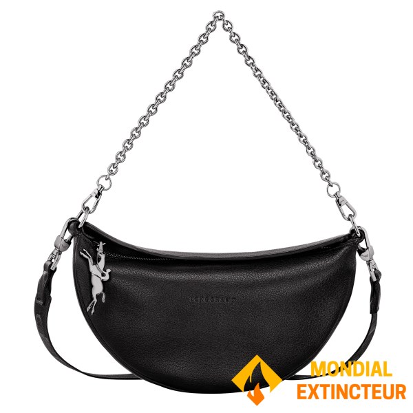 Longchamp - Sac bandoulière Smile S noir