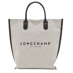 Longchamp - Sac cabas Essential M écru