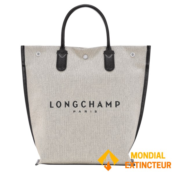 Longchamp - Sac cabas Essential M écru
