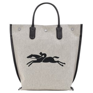 Longchamp - Sac cabas Essential M écru