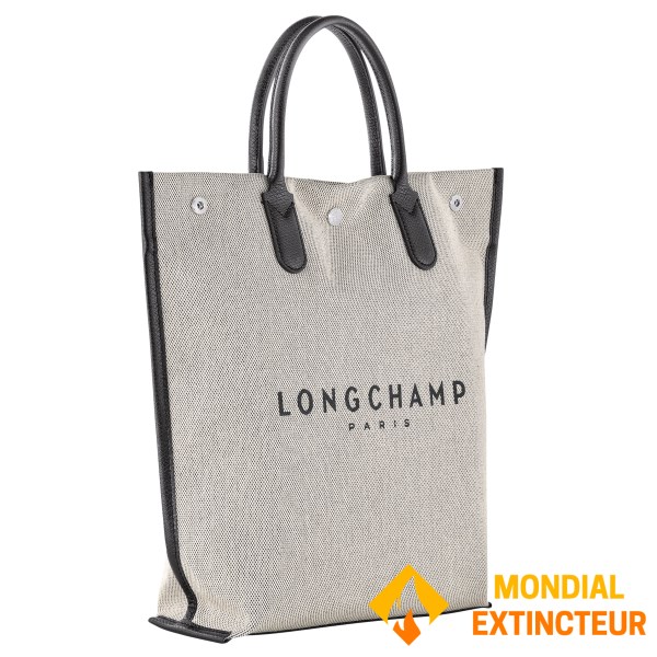 Longchamp - Sac cabas Essential M écru