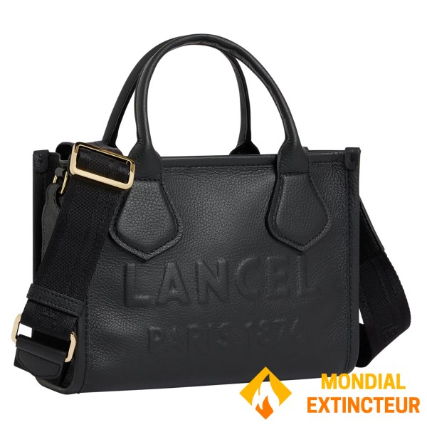 Lancel - Sac cabas Jour zippé noir - S