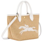 Longchamp - Sac cabas Le Panier Pliage S blanc