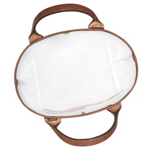 Longchamp - Sac cabas Le Panier Pliage S brun