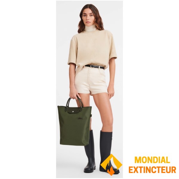 Longchamp - Sac cabas Le Pliage Green M forêt