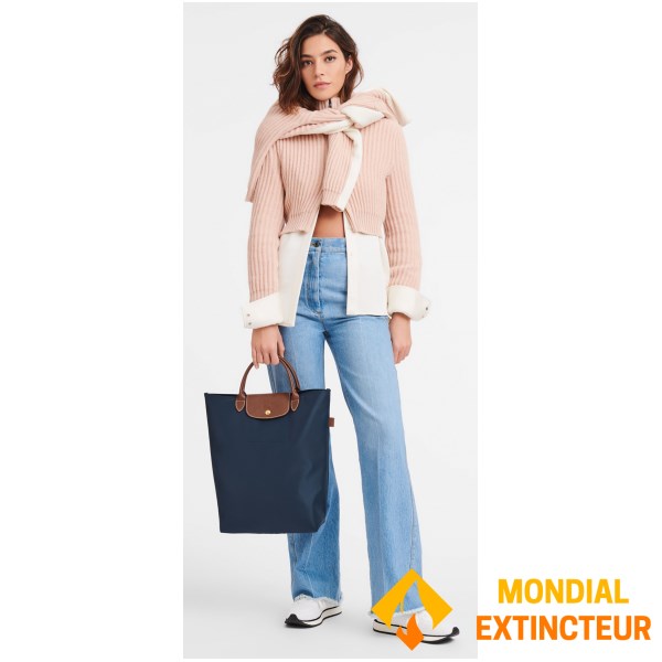 Longchamp - Sac cabas Le Pliage M marine