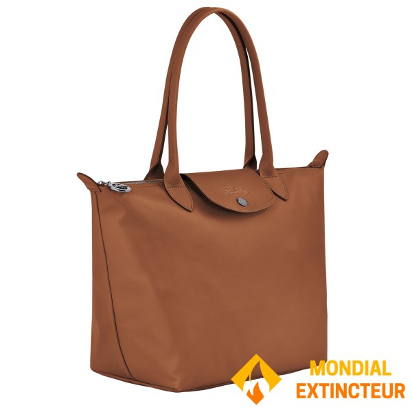 Longchamp - Sac cabas  Le Pliage Xtra M cognac