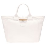 Longchamp - Sac cabas Le Roseau L écru