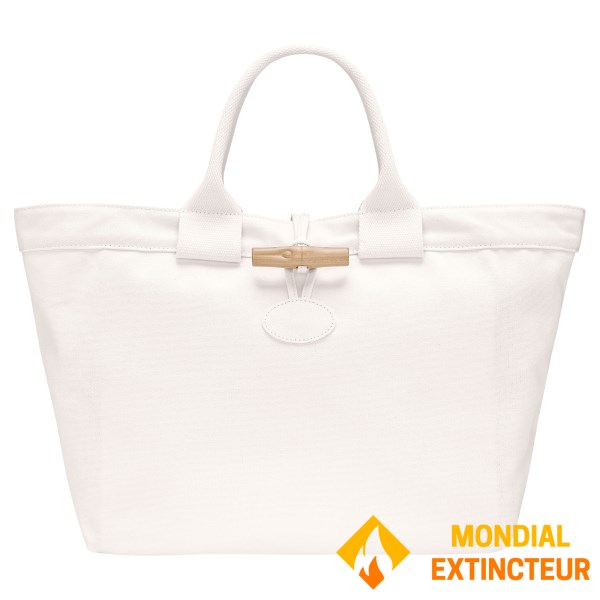 Longchamp - Sac cabas Le Roseau L écru