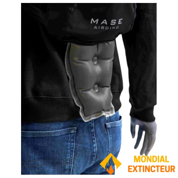 Mase - Sac à dos airbag AIRDING TOUR pour vélo L/XL