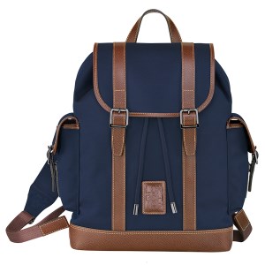 Longchamp - Sac à dos Boxford bleu