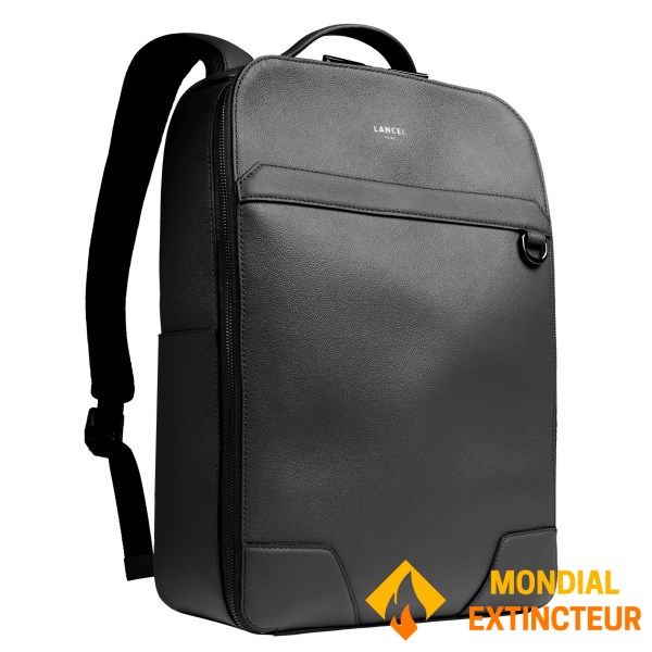 Lancel - Sac à dos convertible  CHARLIE DE LANCEL noir 