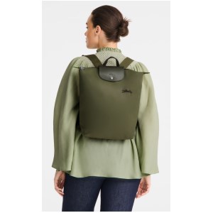 Longchamp - Sac à dos Le Pliage Green M forêt