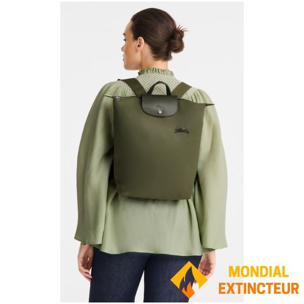 Longchamp - Sac à dos Le Pliage Green M forêt