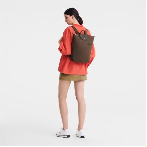 Longchamp - Sac à dos Le Pliage Green M terre