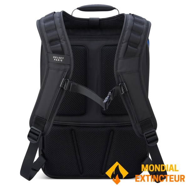 Delsey - Sac à dos Rempart hybride extensible anthracite