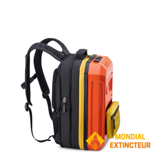 Delsey - Sac à dos Rempart hybride extensible orange
