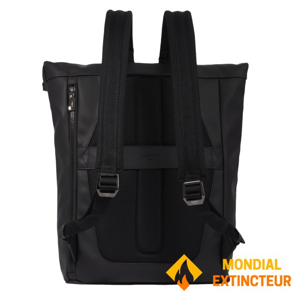Lancel - Sac à dos  Roll-top Victor - noir