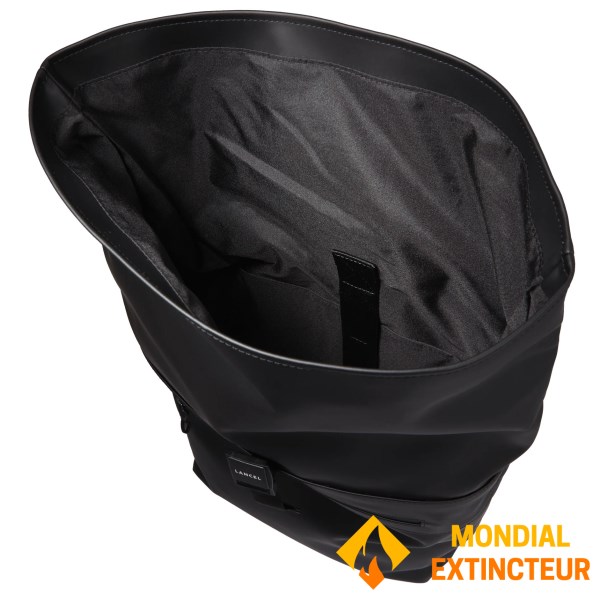 Lancel - Sac à dos  Roll-top Victor - noir