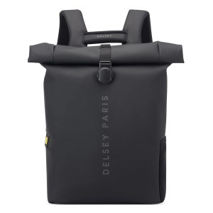 Delsey - Sac à dos Rolltop Turenne Soft noir