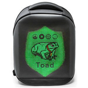 Toad - Sac à dos T-Ledbag - écran pixel animé