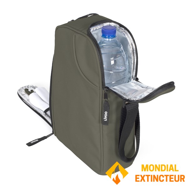 Livoo - Sac isotherme Apéritif 2 personnes kaki