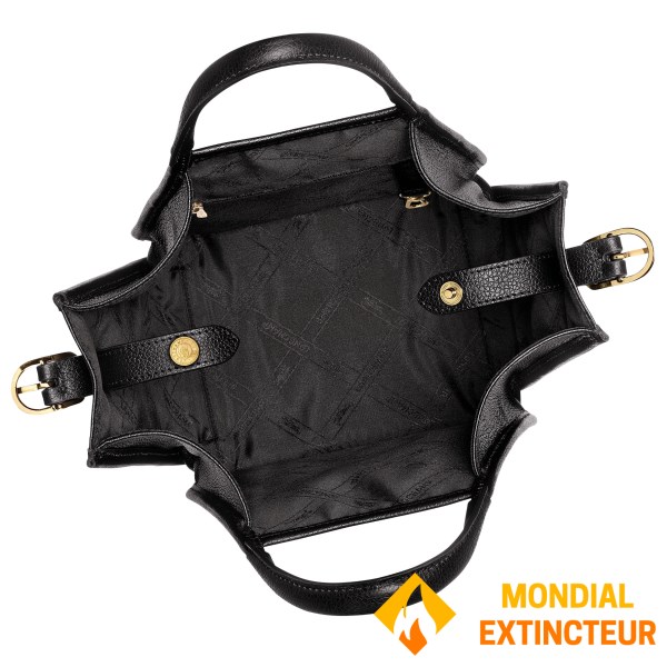 Longchamp - Sac à main Le Foulonné S noir