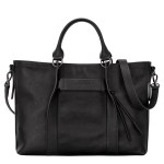 Longchamp - Sac à main Longchamp 3D L noir
