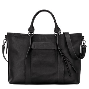 Longchamp - Sac à main Longchamp 3D L noir