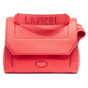 Lancel - Sac à main Ninon rabat M - Rouge Baiser