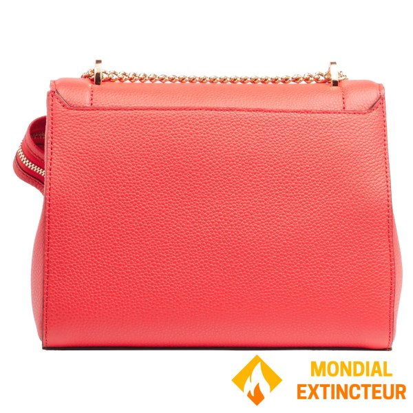 Lancel - Sac à main Ninon rabat M - Rouge Baiser
