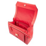 Lancel - Sac à main Ninon rabat M - Rouge Baiser