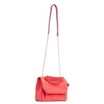 Lancel - Sac à main Ninon rabat M - Rouge Baiser