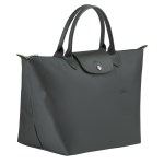 Longchamp - Sac à main Le Pliage Green M - Graphite