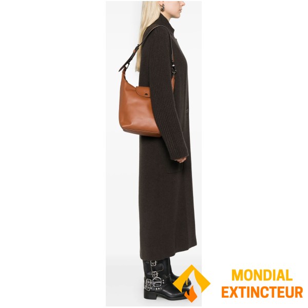 Longchamp - Sac à main Le Pliage Xtra M cognac
