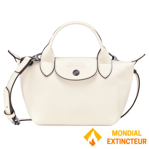 Longchamp - Sac à main Le Pliage Xtra XS écru