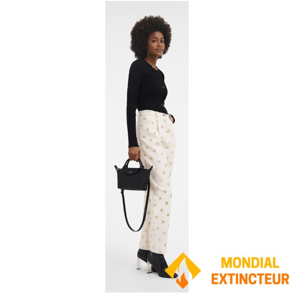 Longchamp - Sac à main Le Pliage Xtra XS noir