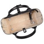 Longchamp - Sac à main Roseau Cuir Noir S