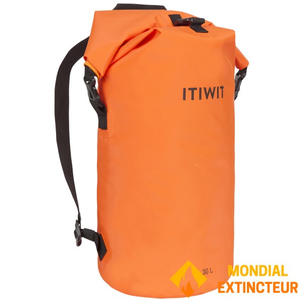 Decathlon - Sac polochon 30L étanche - Coloris Orange