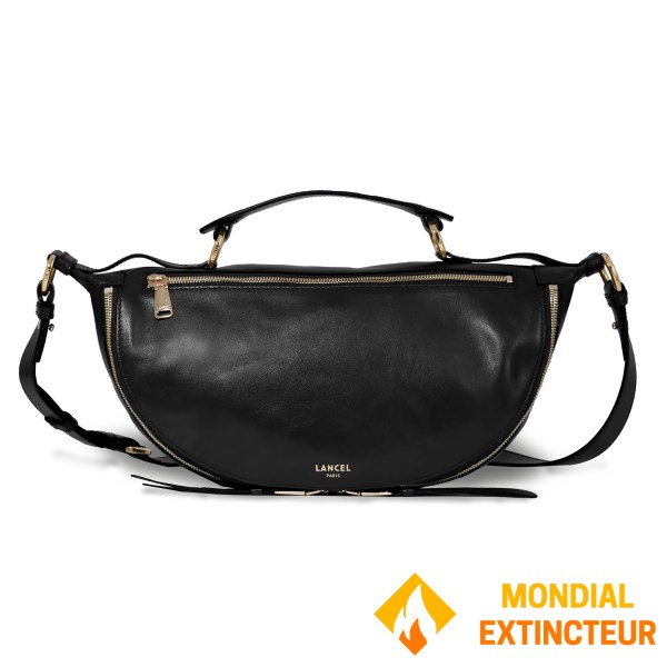 Lancel - Sac porté croisé Origami noir - M