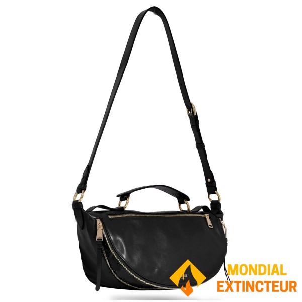 Lancel - Sac porté croisé Origami noir - M