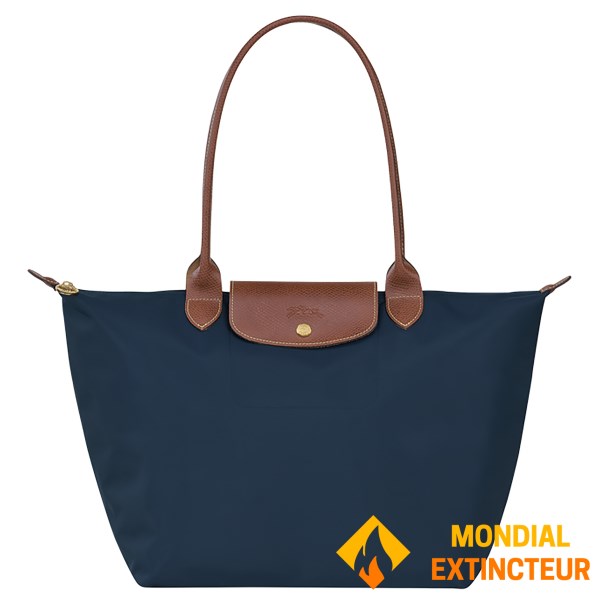 Longchamp - Sac porté épaule L Le Pliage Original bleu