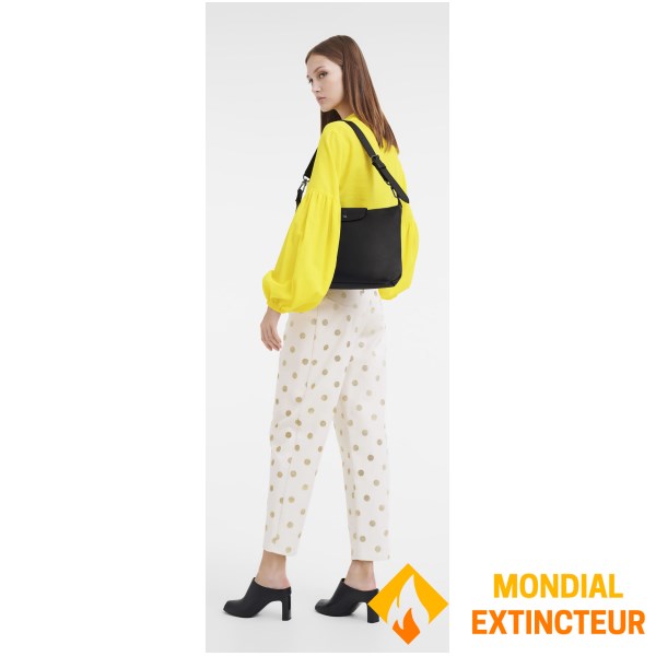 Longchamp - Sac porté épaule Le Pliage Xtra M noir