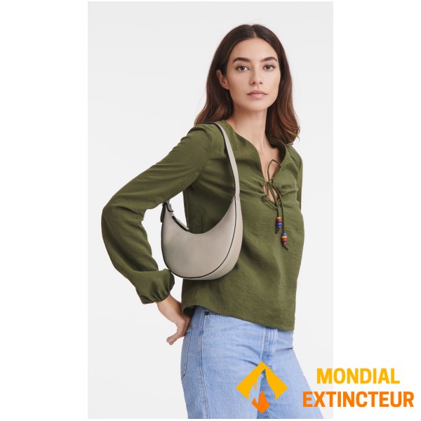 Longchamp - Sac porté épaule Roseau Essential S argile