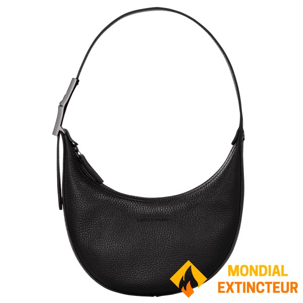 Longchamp - Sac porté épaule Roseau Essential S noir