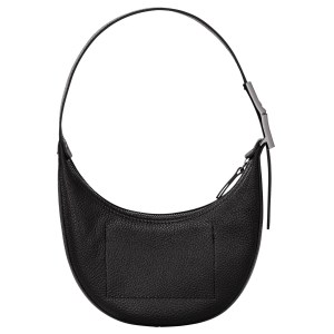 Longchamp - Sac porté épaule Roseau Essential S noir