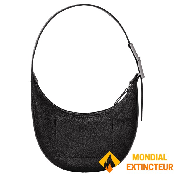 Longchamp - Sac porté épaule Roseau Essential S noir